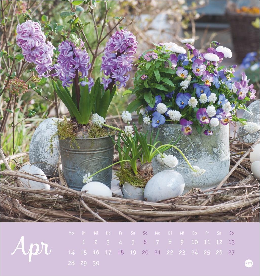 Bild: 9783756406937 | Herzliche Blumengrüße Postkartenkalender 2025 | Heye | Kalender | 2025