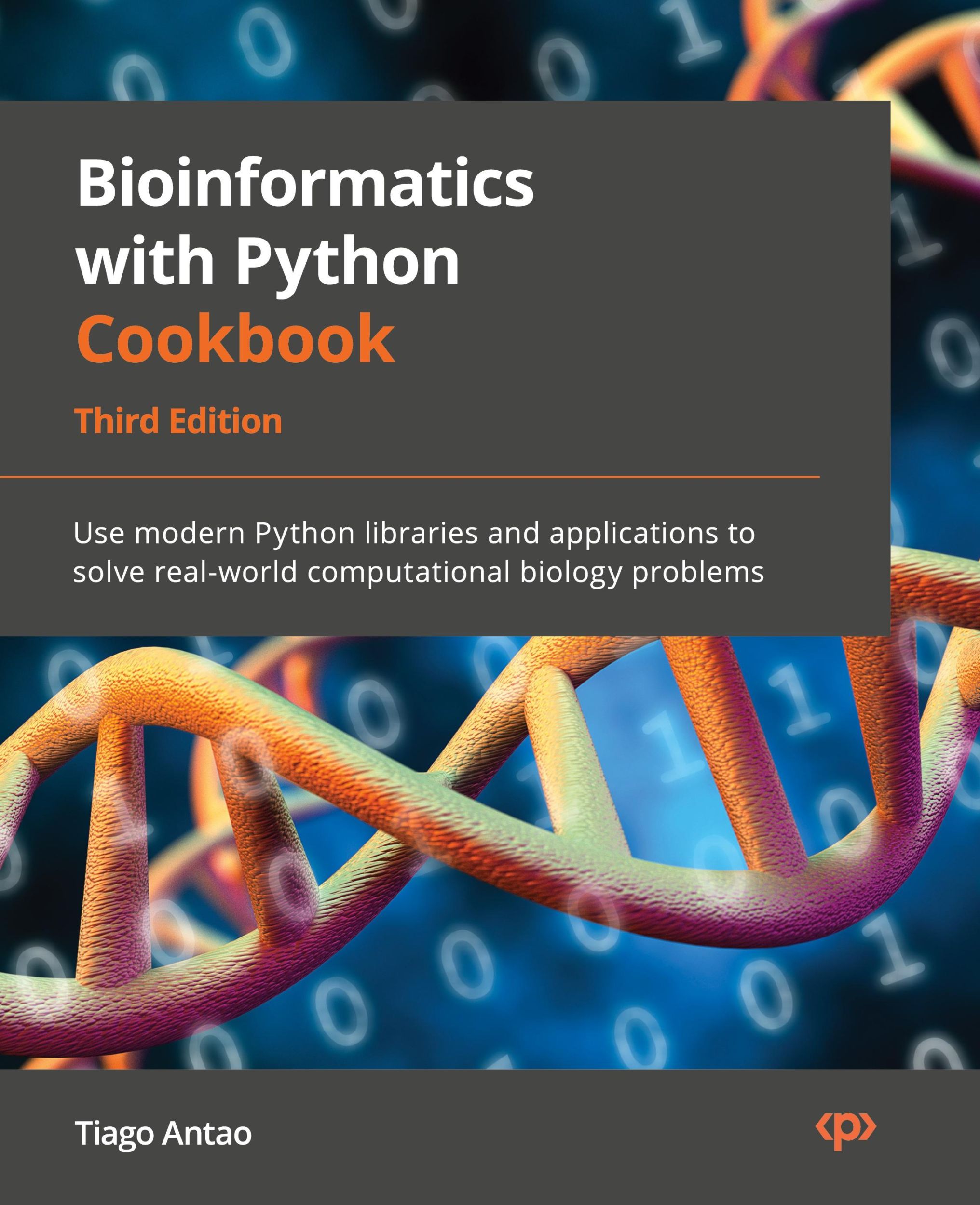 Cover: 9781803236421 | Bioinformatics with Python Cookbook - Third Edition | Tiago Antao