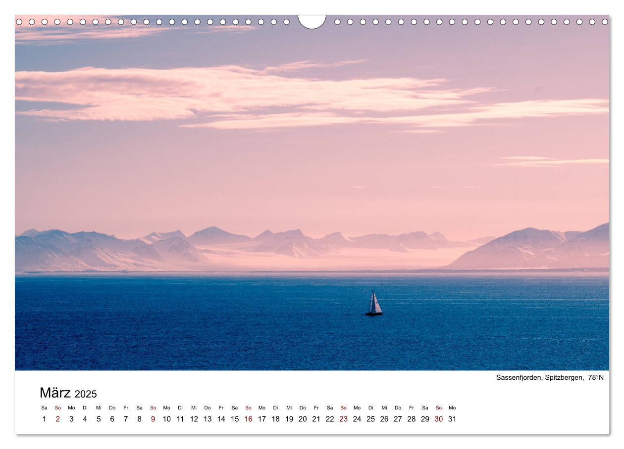 Bild: 9783435126064 | Zwischen Trondheim und Spitzbergen (Wandkalender 2025 DIN A3 quer),...