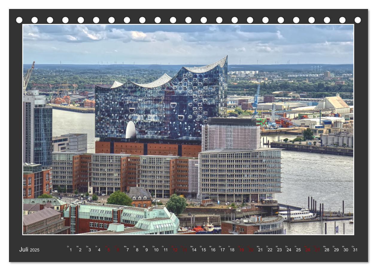 Bild: 9783383878879 | Wahrzeichen Elbphilharmonie (Tischkalender 2025 DIN A5 quer),...