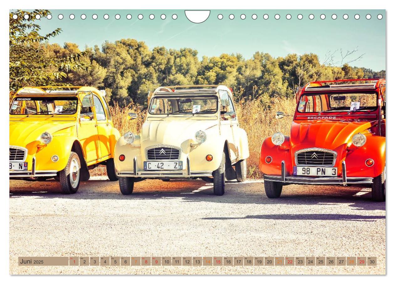 Bild: 9783435480104 | Die Legende - die Ente, Citroën 2CV (Wandkalender 2025 DIN A4...