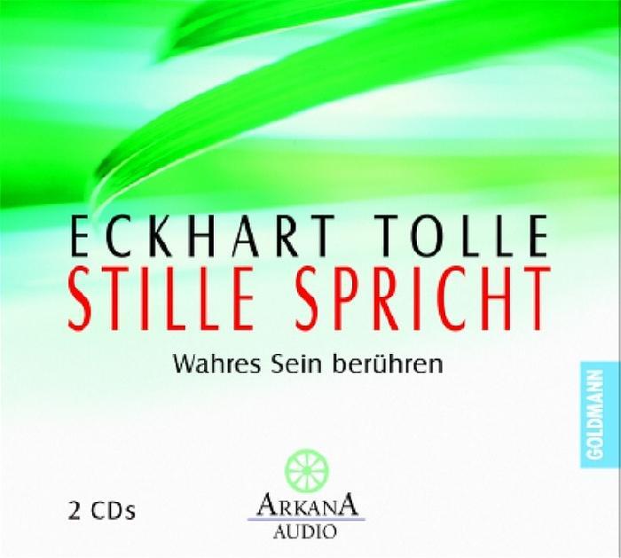 Cover: 9783442339013 | Stille spricht. 2 CDs | Wahres Sein berühren | Eckhart Tolle | CD