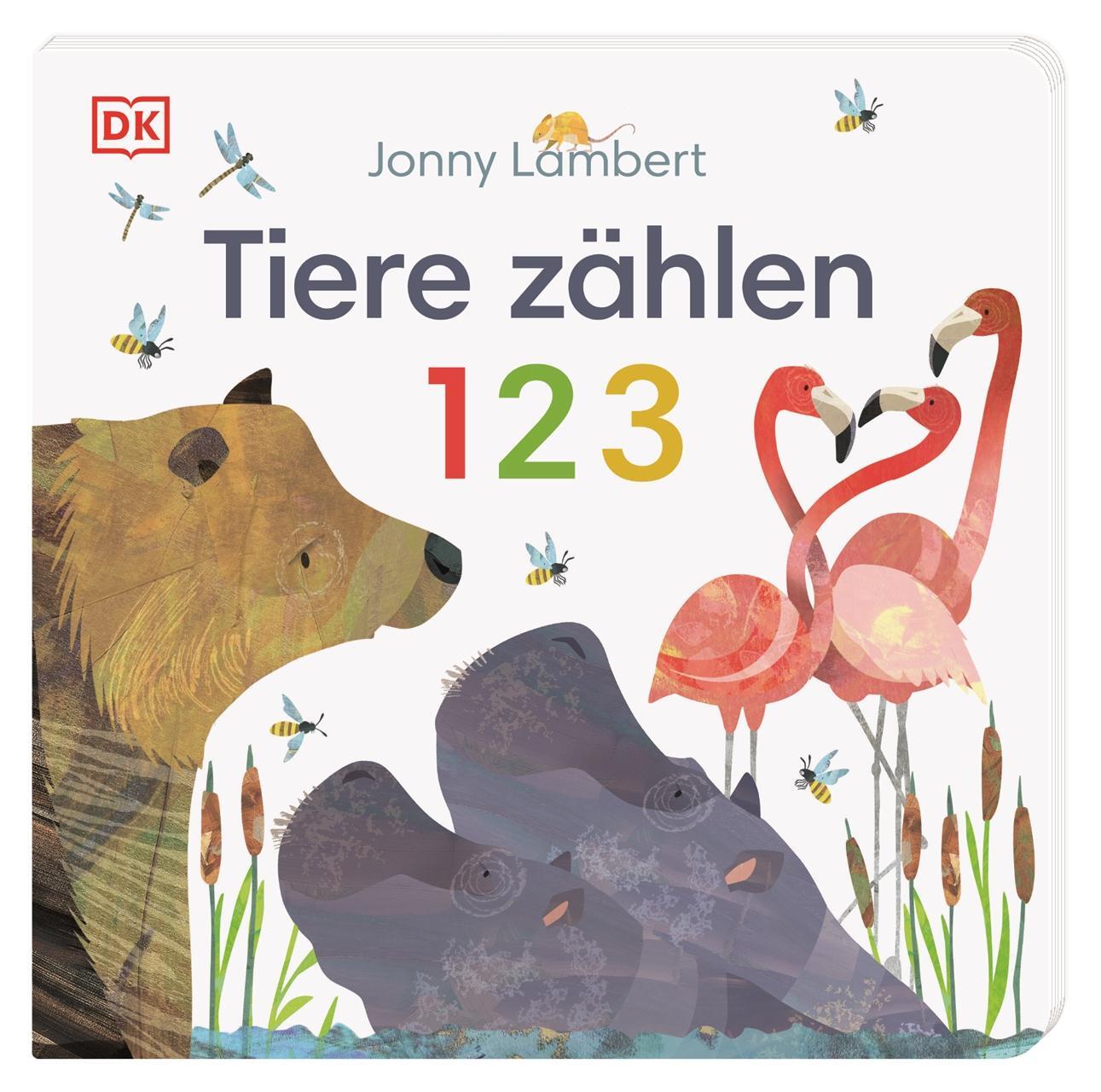 Cover: 9783831038305 | Tiere zählen 1 2 3 | Pappbilderbuch mit Ausklappseiten ab 2 Jahren