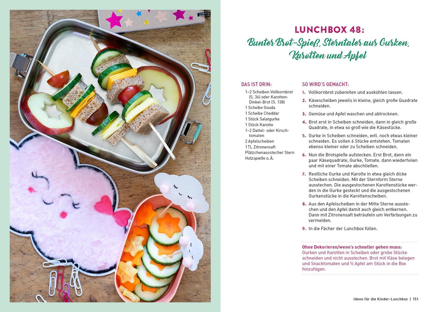 Bild: 9783742322425 | Lunchbox für Kinder | Veronika Pichl | Taschenbuch | 160 S. | Deutsch