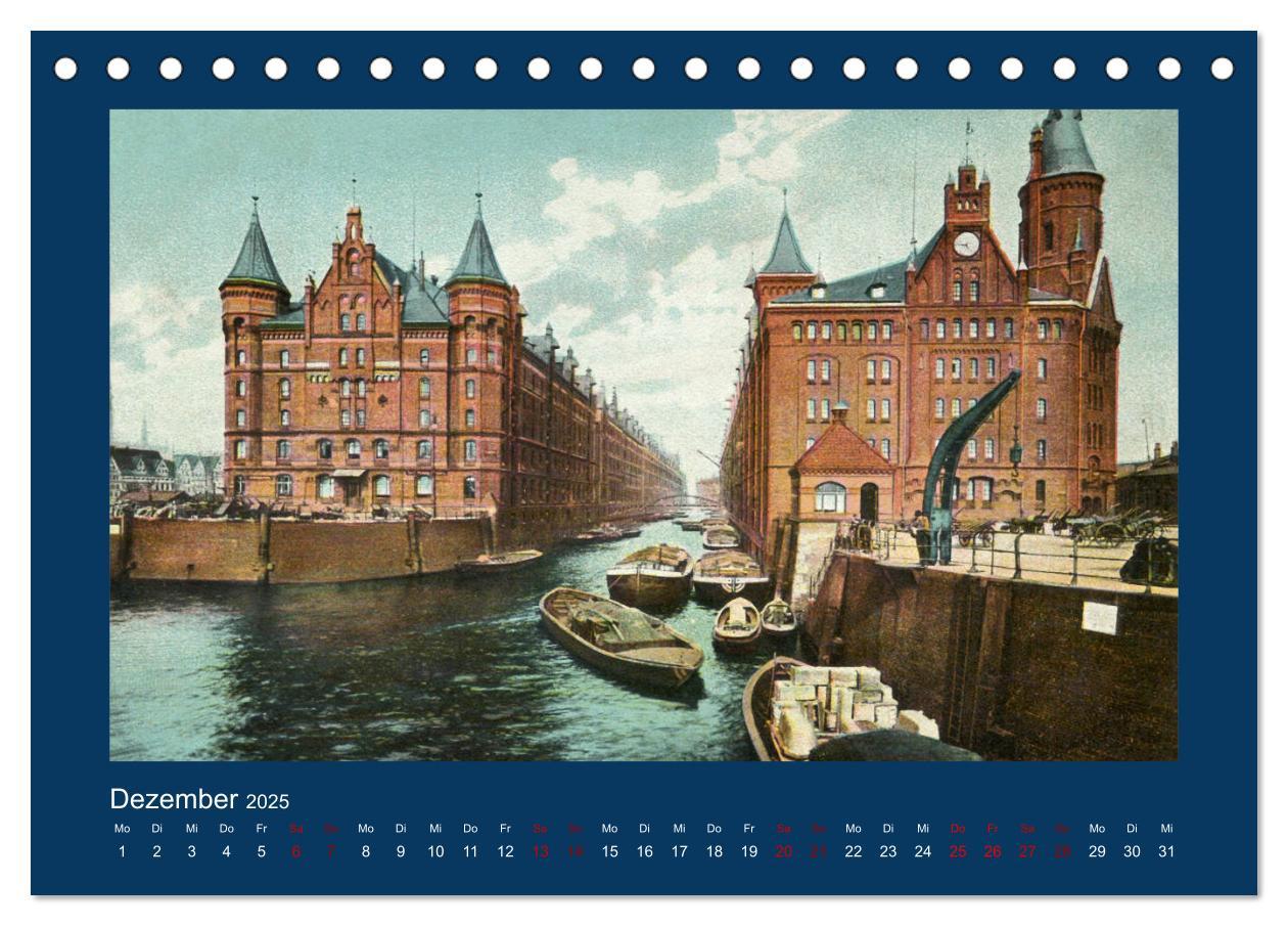 Bild: 9783435259915 | Lebendiges Hamburg von 1888 bis 1918 (Tischkalender 2025 DIN A5...