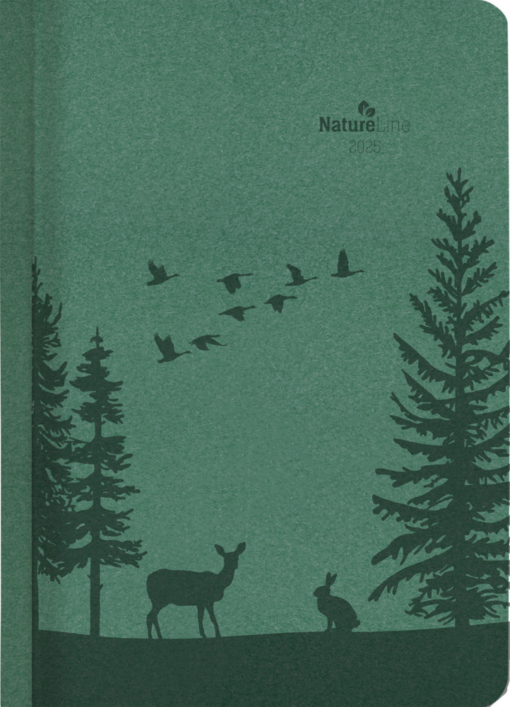 Cover: 4251732343507 | Alpha Edition - Buchkalender Nature Line Forest 2025...