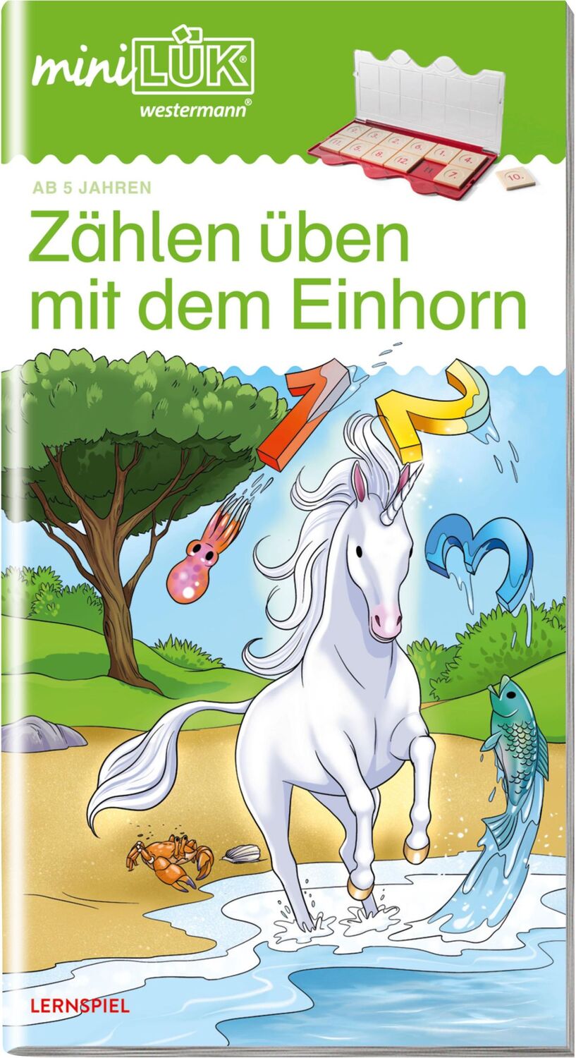 Cover: 9783837746082 | miniLÜK. Zählen üben mit dem Einhorn | Heinz Vogel | Broschüre | 32 S.