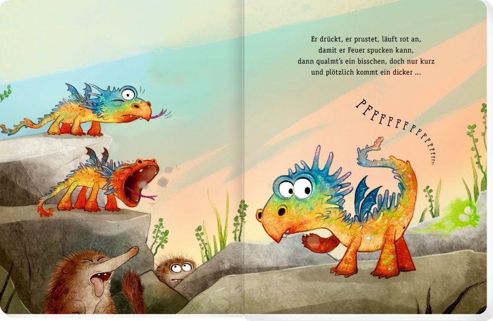 Bild: 9783649644361 | Furzipups, der Knatterdrache (Pappbilderbuch Miniausgabe) | Lüftner