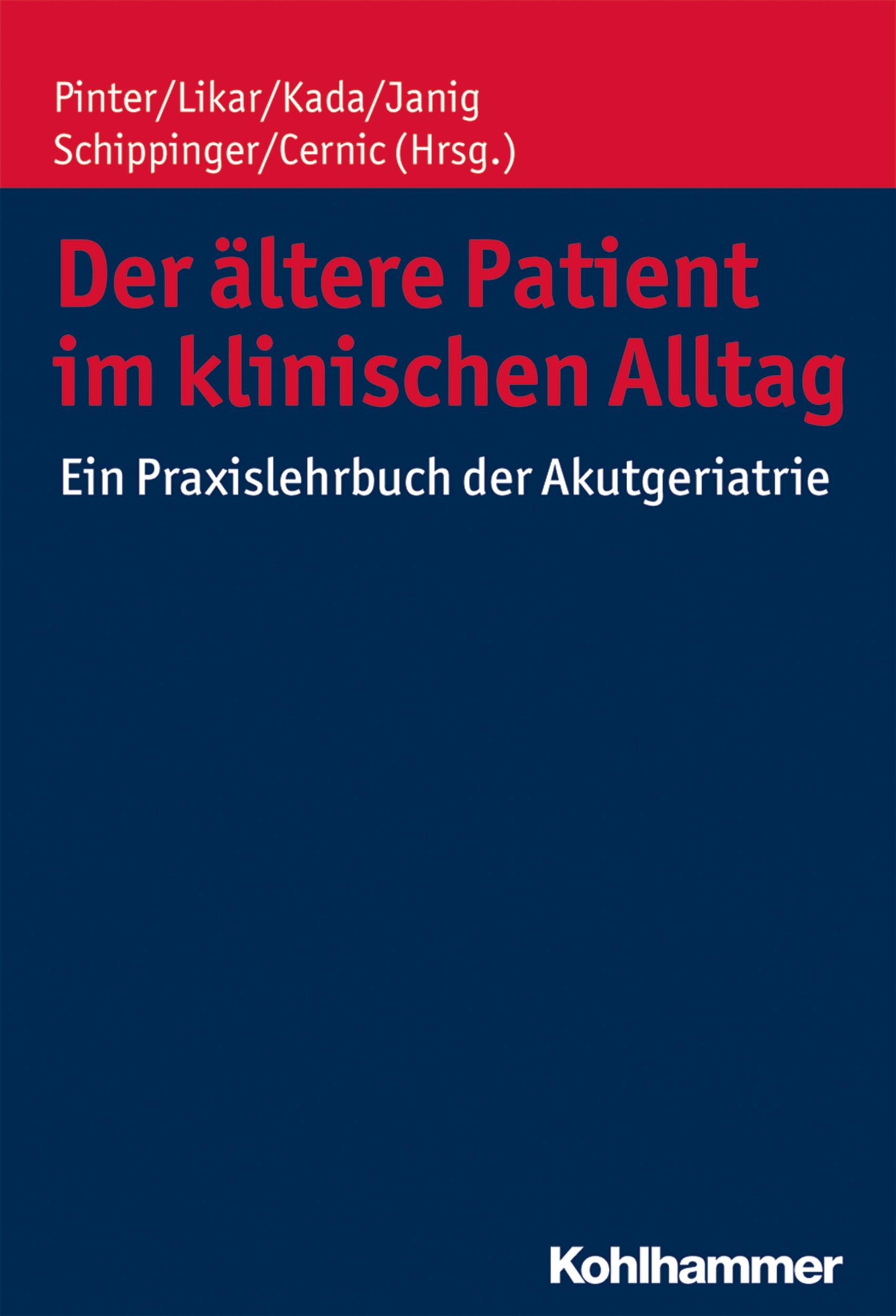 Cover: 9783170297852 | Der ältere Patient im klinischen Alltag | Georg Pinter | Buch | 558 S.