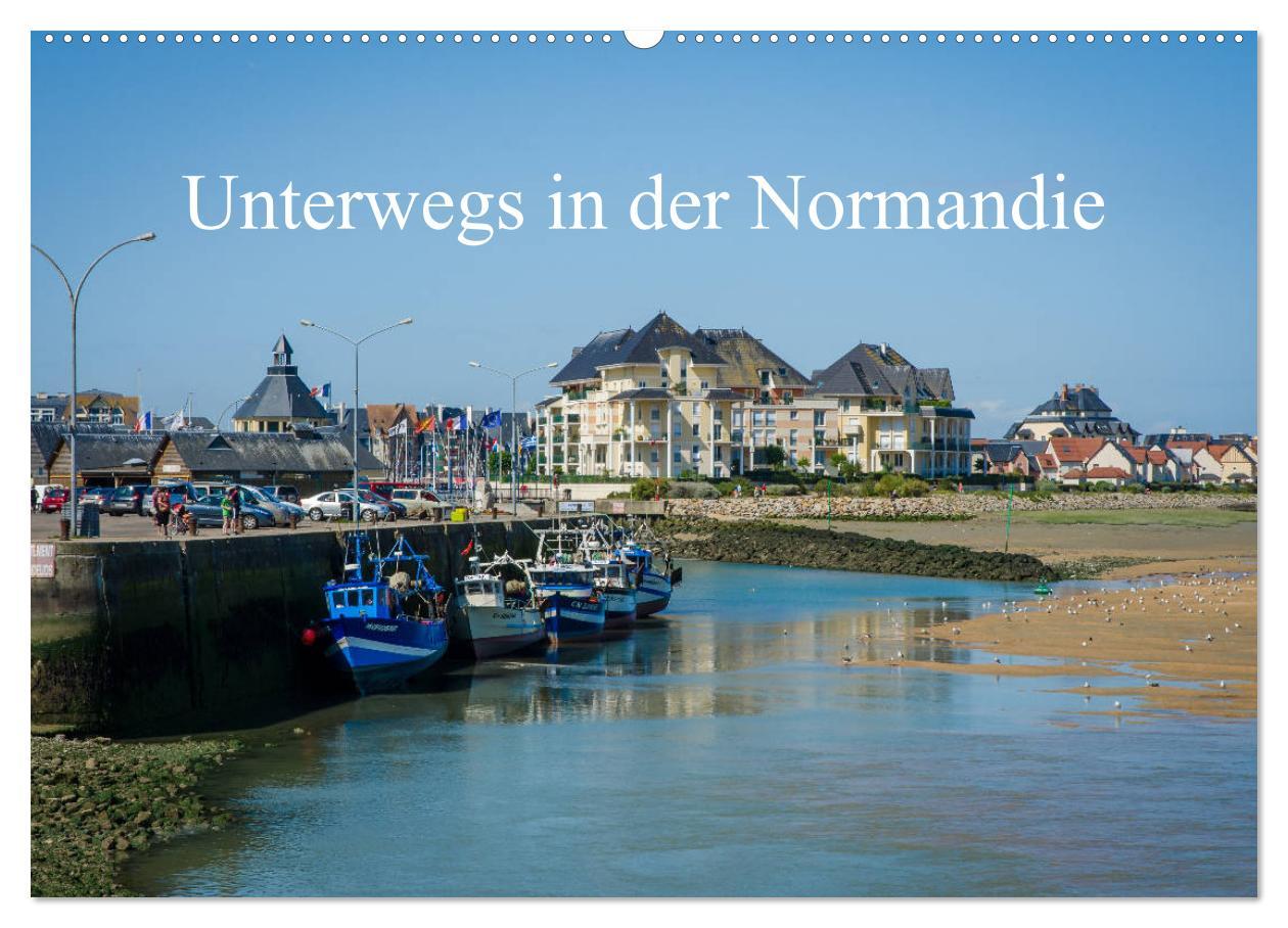 Cover: 9783435327973 | Unterwegs in der Normandie (Wandkalender 2025 DIN A2 quer),...