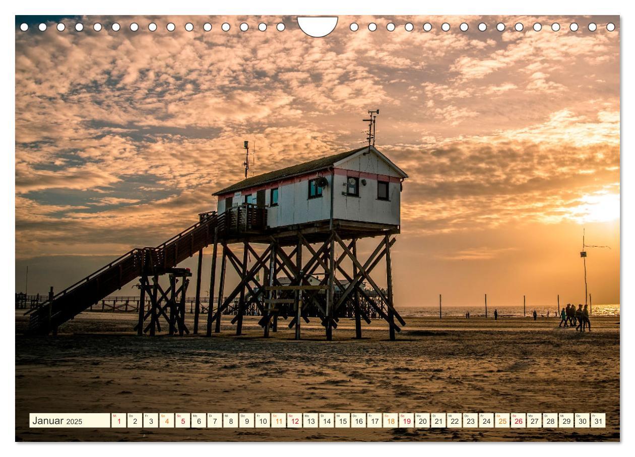 Bild: 9783435070459 | Geliebte Nordsee (Wandkalender 2025 DIN A4 quer), CALVENDO...