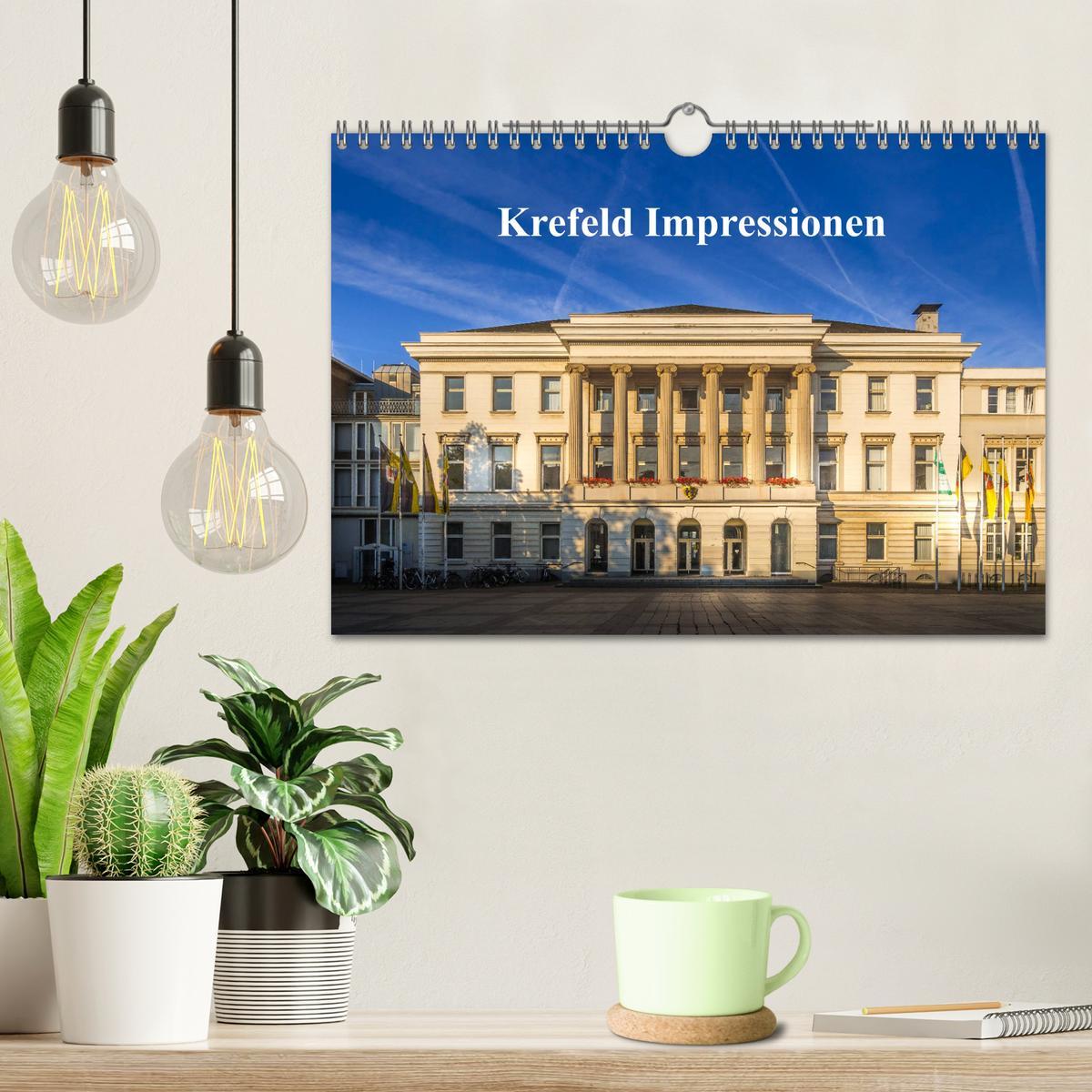 Bild: 9783435344222 | Krefeld Impressionen (Wandkalender 2025 DIN A4 quer), CALVENDO...