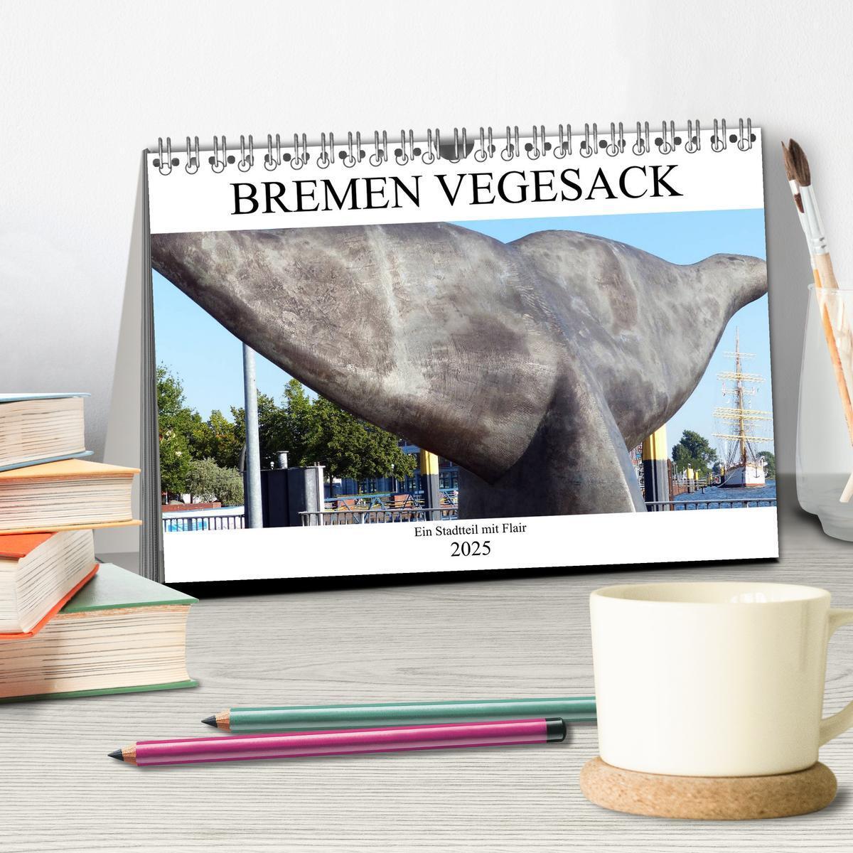 Bild: 9783435425754 | Bremen Vegesack - Ein Stadtteil mit Flair (Tischkalender 2025 DIN...