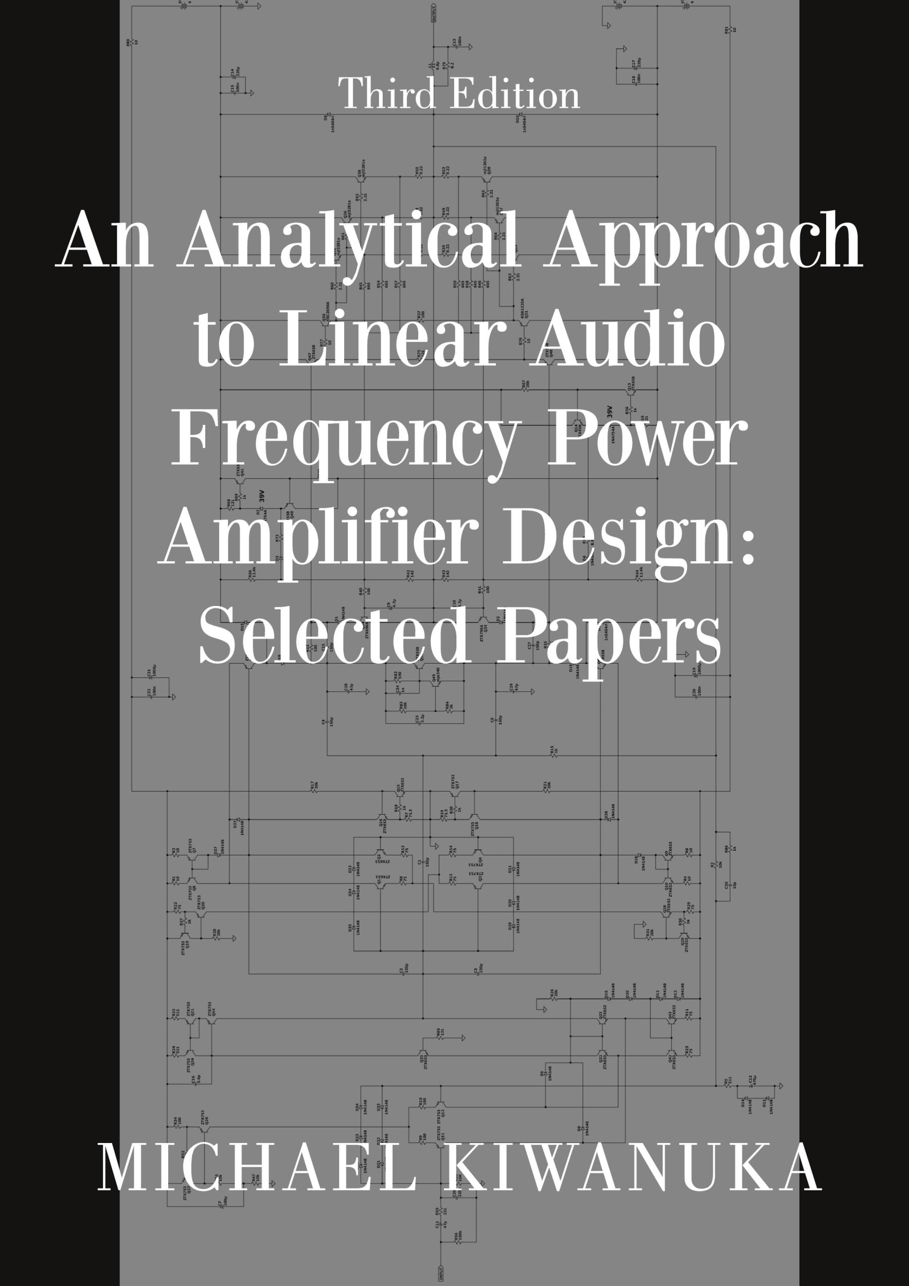 Cover: 9781803694085 | An Analytical Approach to Linear Audio Frequency Power Amplifier...