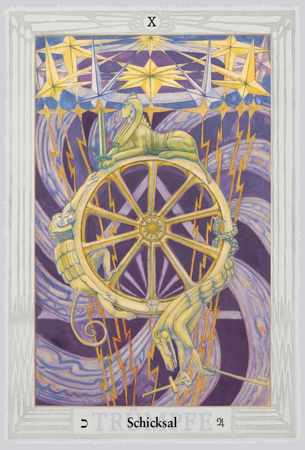 Bild: 4250375102380 | Aleister Crowley Thoth Tarot Pocket DE | 78 Karten mit Anleitung