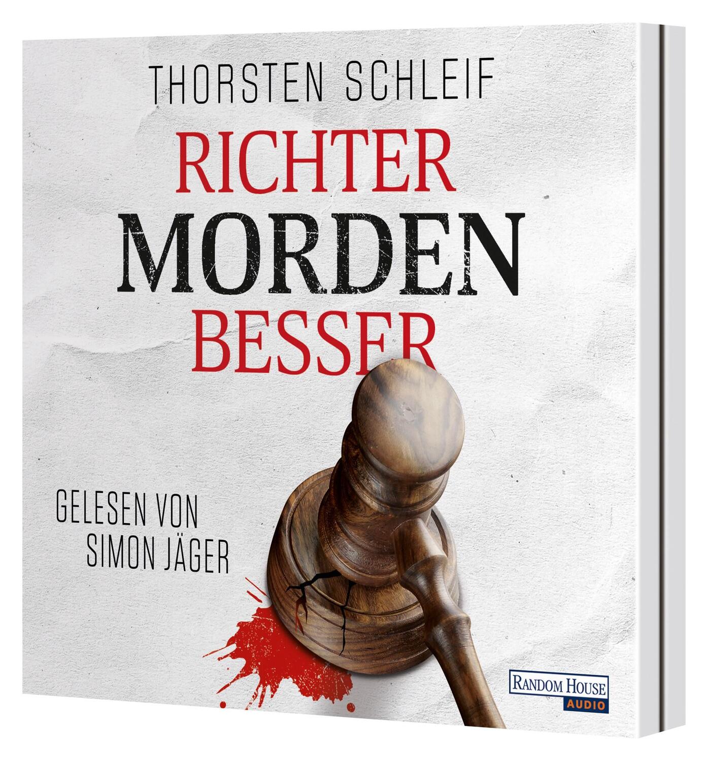 Bild: 9783837159578 | Richter morden besser | Thorsten Schleif | Audio-CD | 5 Audio-CDs