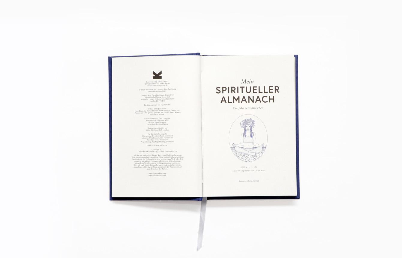 Bild: 9783962443276 | Mein spiritueller Almanach | Ein Jahr achtsam leben | Joey Hulin