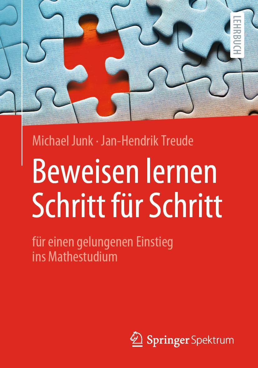 Cover: 9783662616154 | Beweisen lernen Schritt für Schritt | Jan-Hendrik Treude (u. a.)