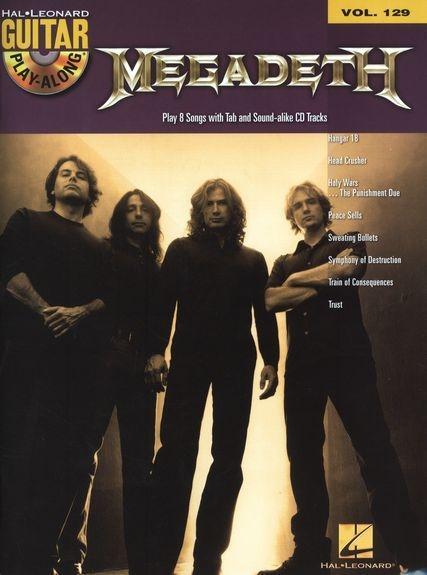 Cover: 884088519032 | Megadeth - Guitar Play-Along Volume 129 Book/Online Audio | Buch