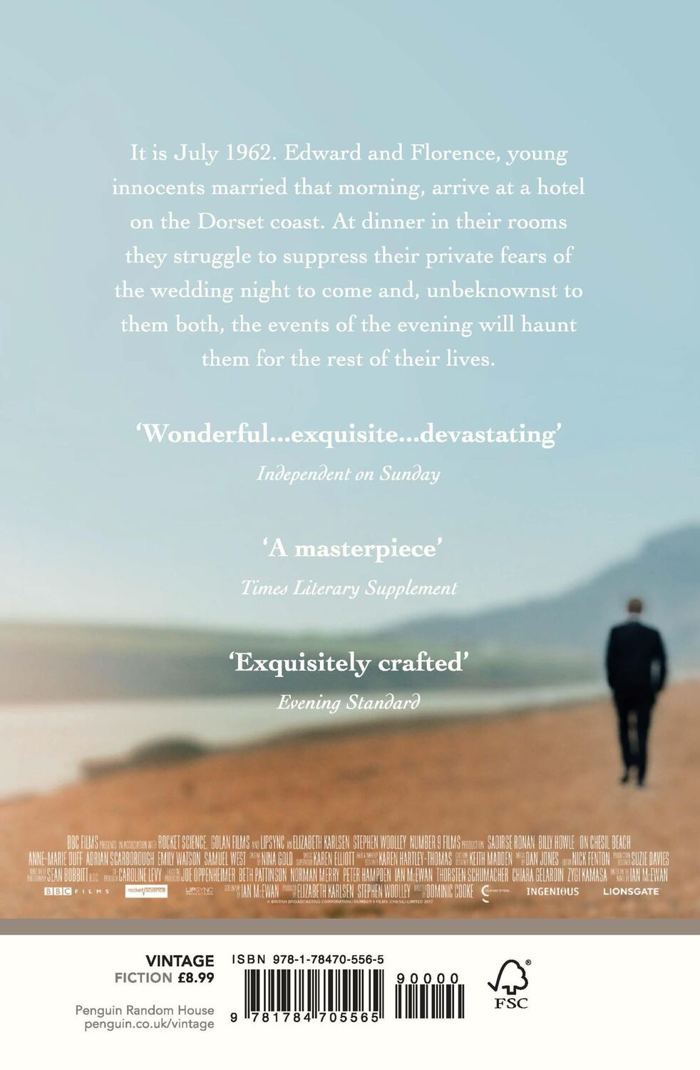 Rückseite: 9781784705565 | On Chesil Beach | Ian McEwan | Taschenbuch | 166 S. | Englisch | 2018