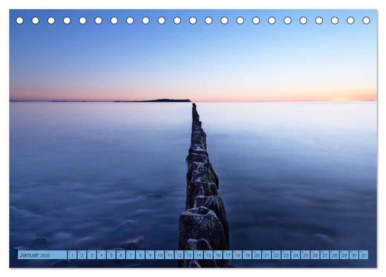 Bild: 9783383938719 | Sehnsucht Rügen (Tischkalender 2025 DIN A5 quer), CALVENDO...