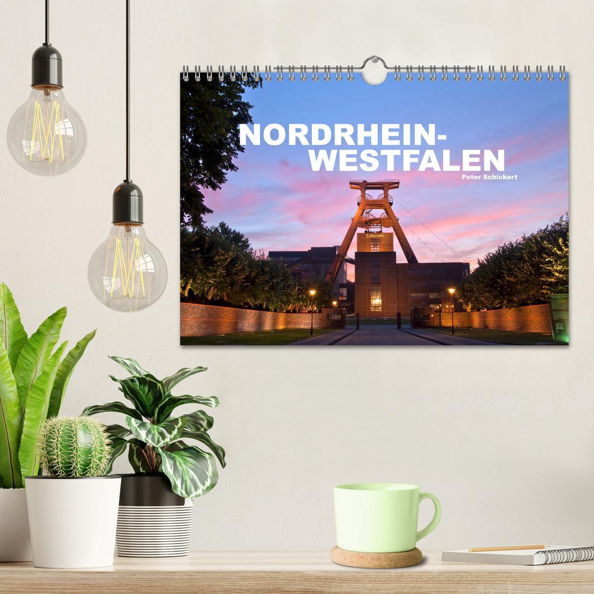 Bild: 9783435826520 | Nordrhein-Westfalen (Wandkalender 2025 DIN A4 quer), CALVENDO...