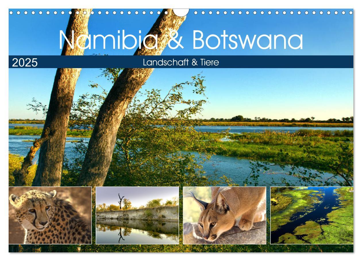 Cover: 9783435156139 | Namibia &amp; Botswana (Wandkalender 2025 DIN A3 quer), CALVENDO...