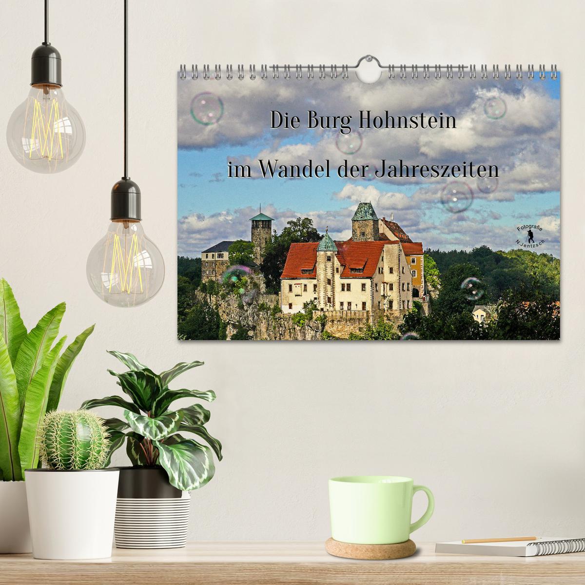 Bild: 9783435029433 | Die Burg Hohnstein im Wandel der Jahreszeiten (Wandkalender 2025...