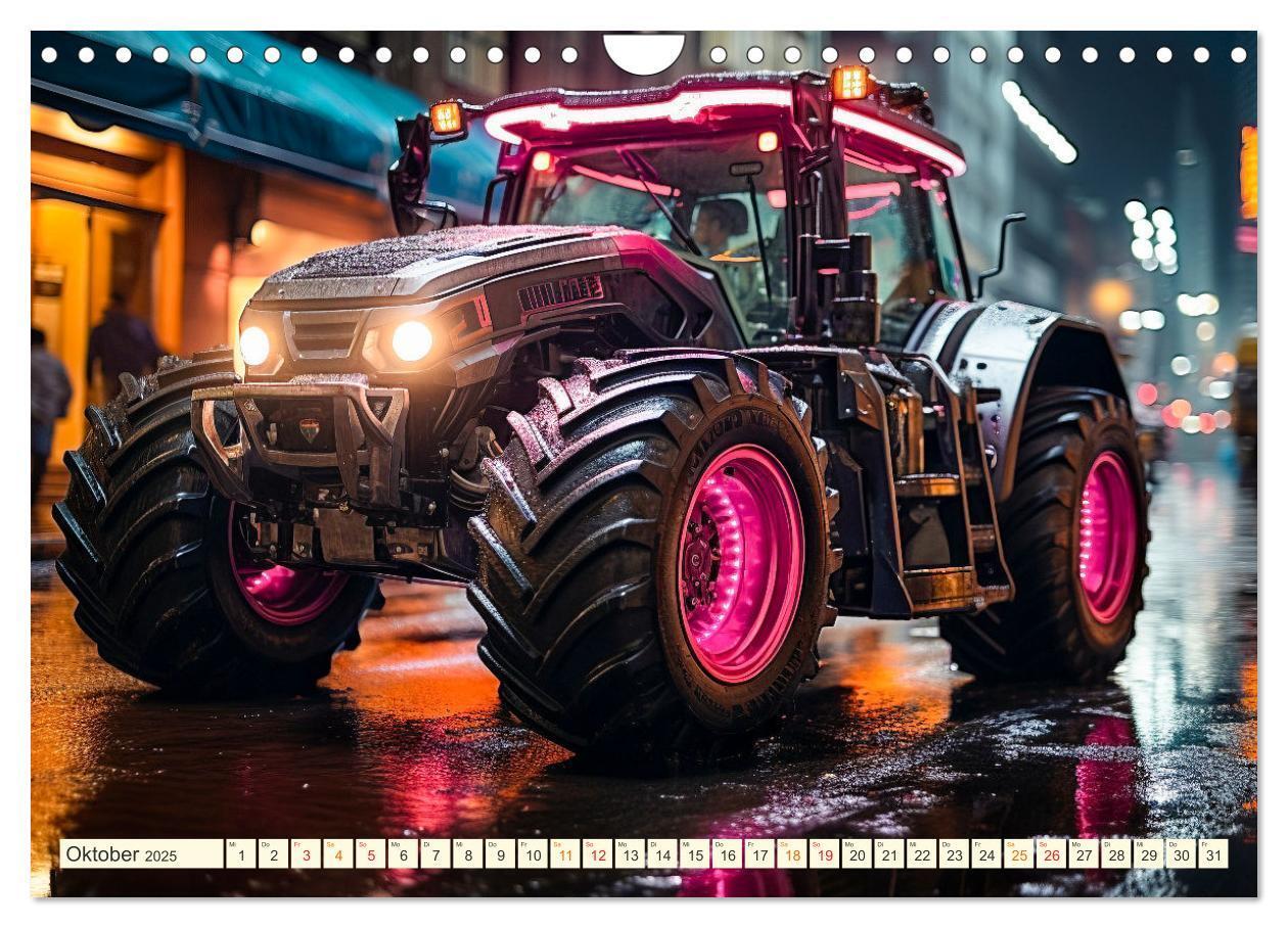 Bild: 9783383856358 | Traktor Fantasien (Wandkalender 2025 DIN A4 quer), CALVENDO...