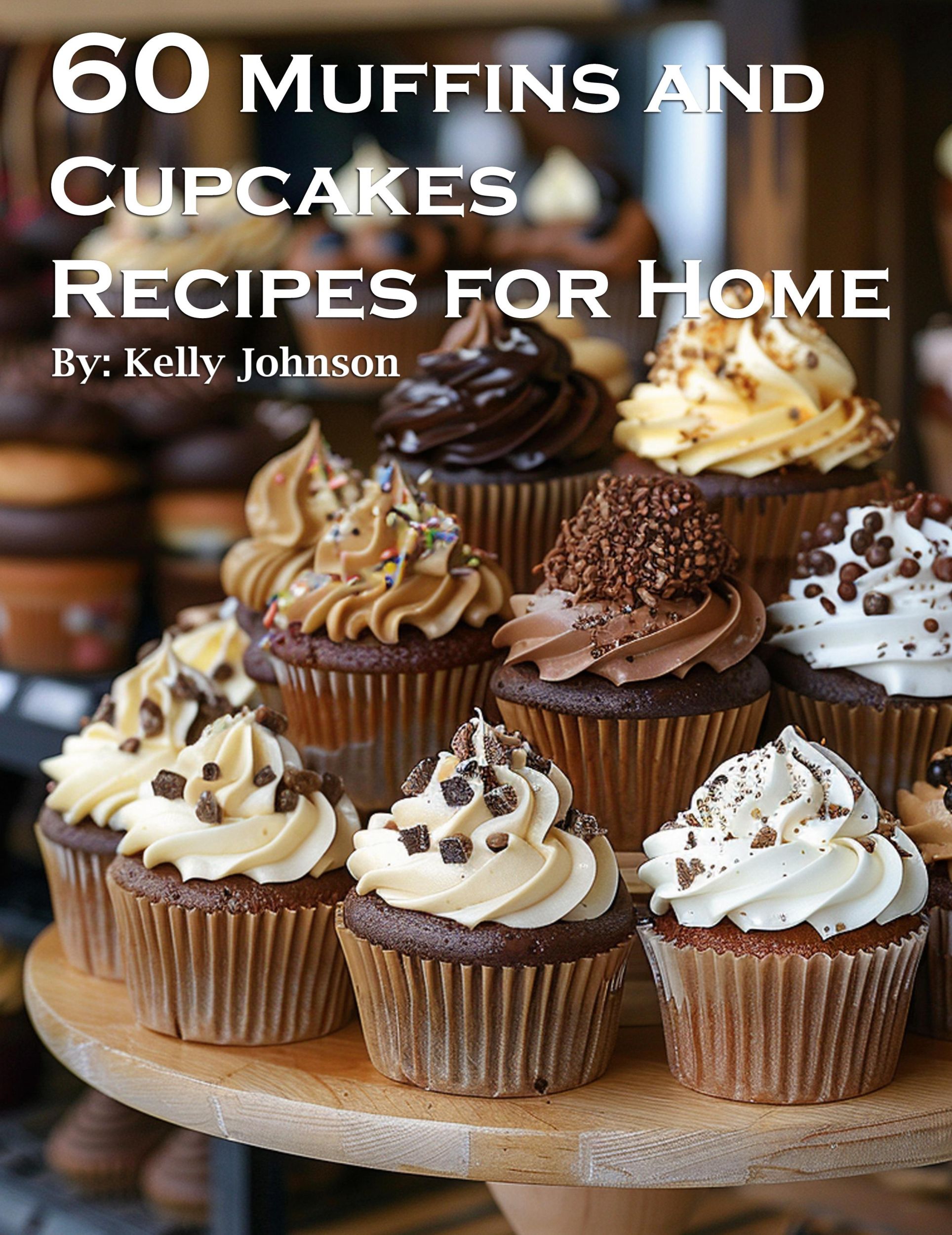 Cover: 9798869192929 | 60 Muffins and Cupcakes Recipes for Home | Kelly Johnson | Taschenbuch