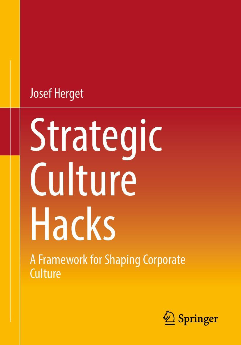 Cover: 9783662668269 | Strategic Culture Hacks | A Framework for Shaping Corporate Culture