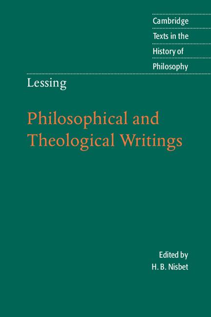 Cover: 9780521538473 | Philosophical and Theological Writings | Gotthold Ephraim Lessing