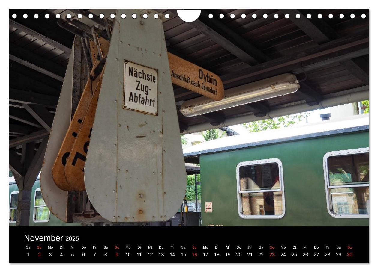 Bild: 9783435573110 | Ein Jahr mit der Schmalspurbahn aus Zittau (Wandkalender 2025 DIN...