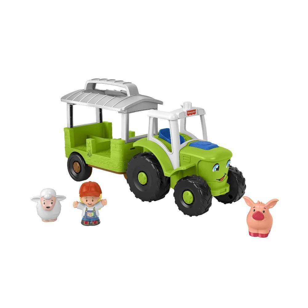 Bild: 194735091348 | Fisher-Price Little People Traktor Spielzeug mit Figuren | Stück