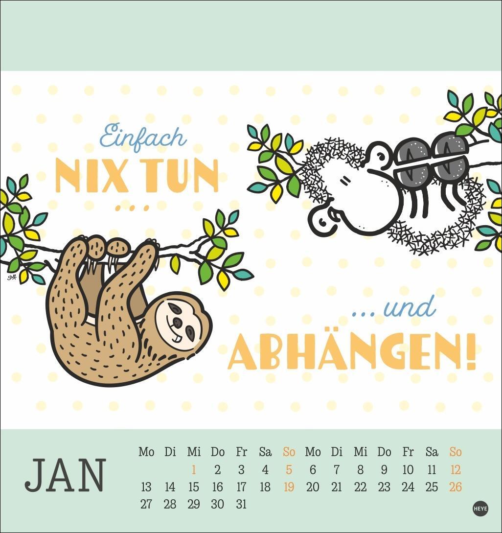 Bild: 9783756406968 | sheepworld Postkartenkalender 2025 | Heye | Kalender | Spiralbindung