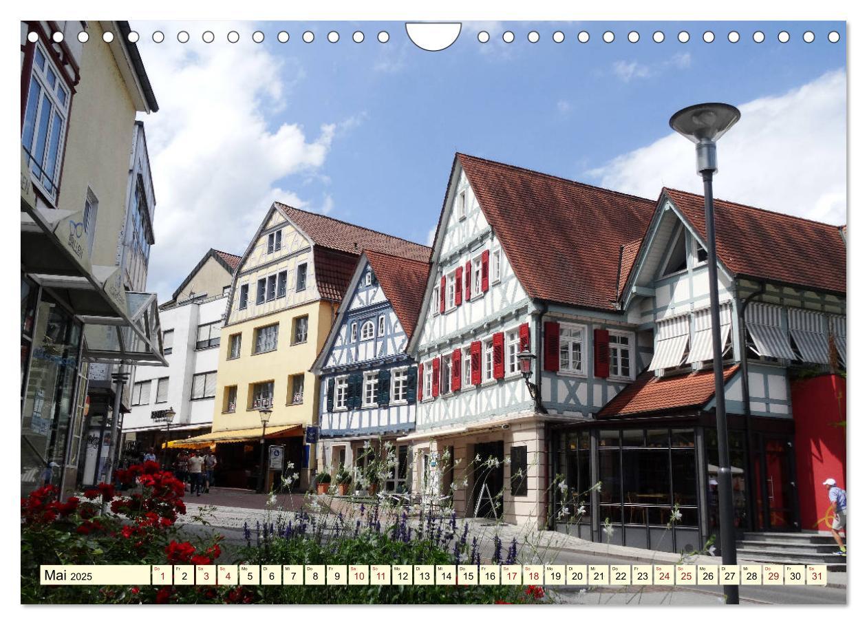 Bild: 9783435441730 | Unterwegs in Backnang (Wandkalender 2025 DIN A4 quer), CALVENDO...