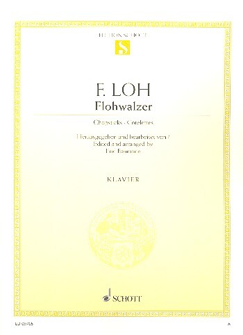 Cover: 9790001092739 | Flohwalzer | Klavier., Edition Schott Einzelausgabe | Ferdinand Loh