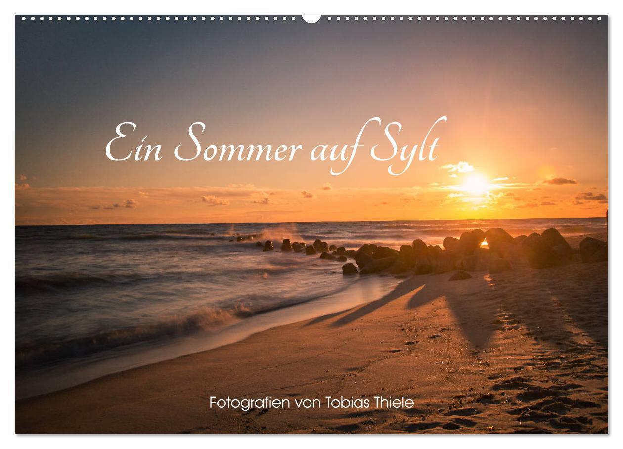 Cover: 9783435442805 | Ein Sommer auf Sylt (Wandkalender 2025 DIN A2 quer), CALVENDO...