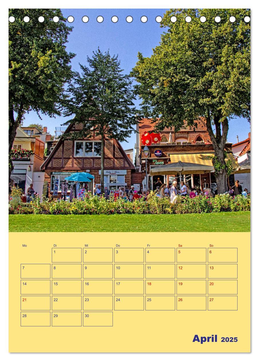 Bild: 9783435876594 | Sehnsuchtsort Warnemünde (Tischkalender 2025 DIN A5 hoch), CALVENDO...