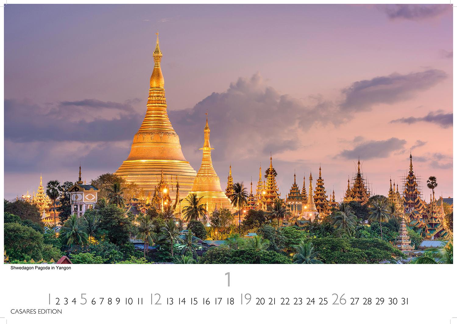 Bild: 9781835242353 | Myanmar 2025 S 24x35cm | Kalender | 14 S. | Deutsch | 2025