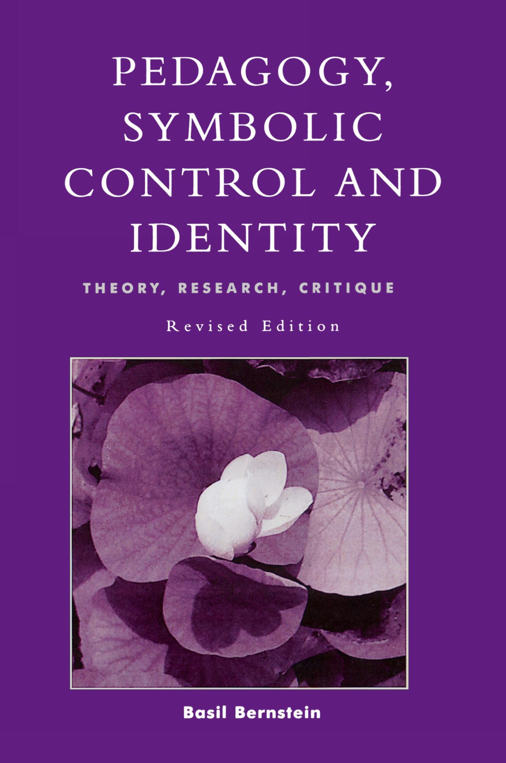 Cover: 9780847695768 | Pedagogy, Symbolic Control, and Identity | Basil Bernstein | Buch