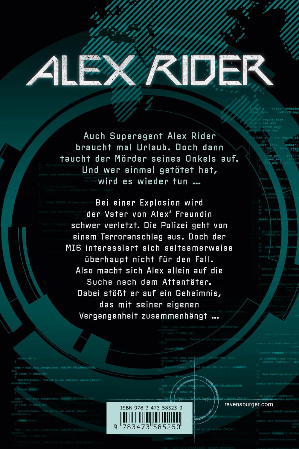 Rückseite: 9783473585250 | Alex Rider 04: Eagle Strike | Anthony Horowitz | Taschenbuch | 310 S.