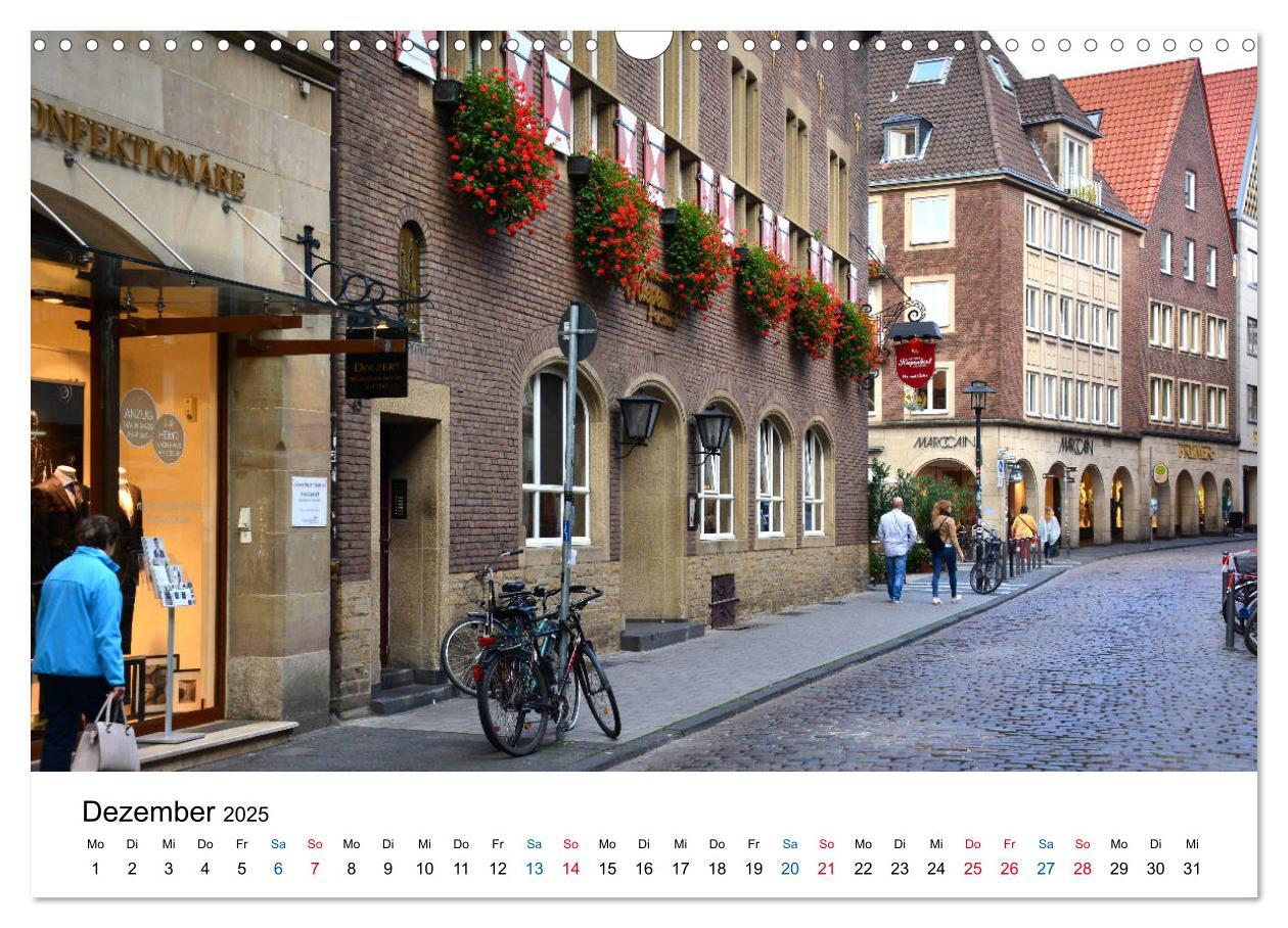 Bild: 9783435315291 | Münster - die liebenswerte Fahrradstadt (Wandkalender 2025 DIN A3...