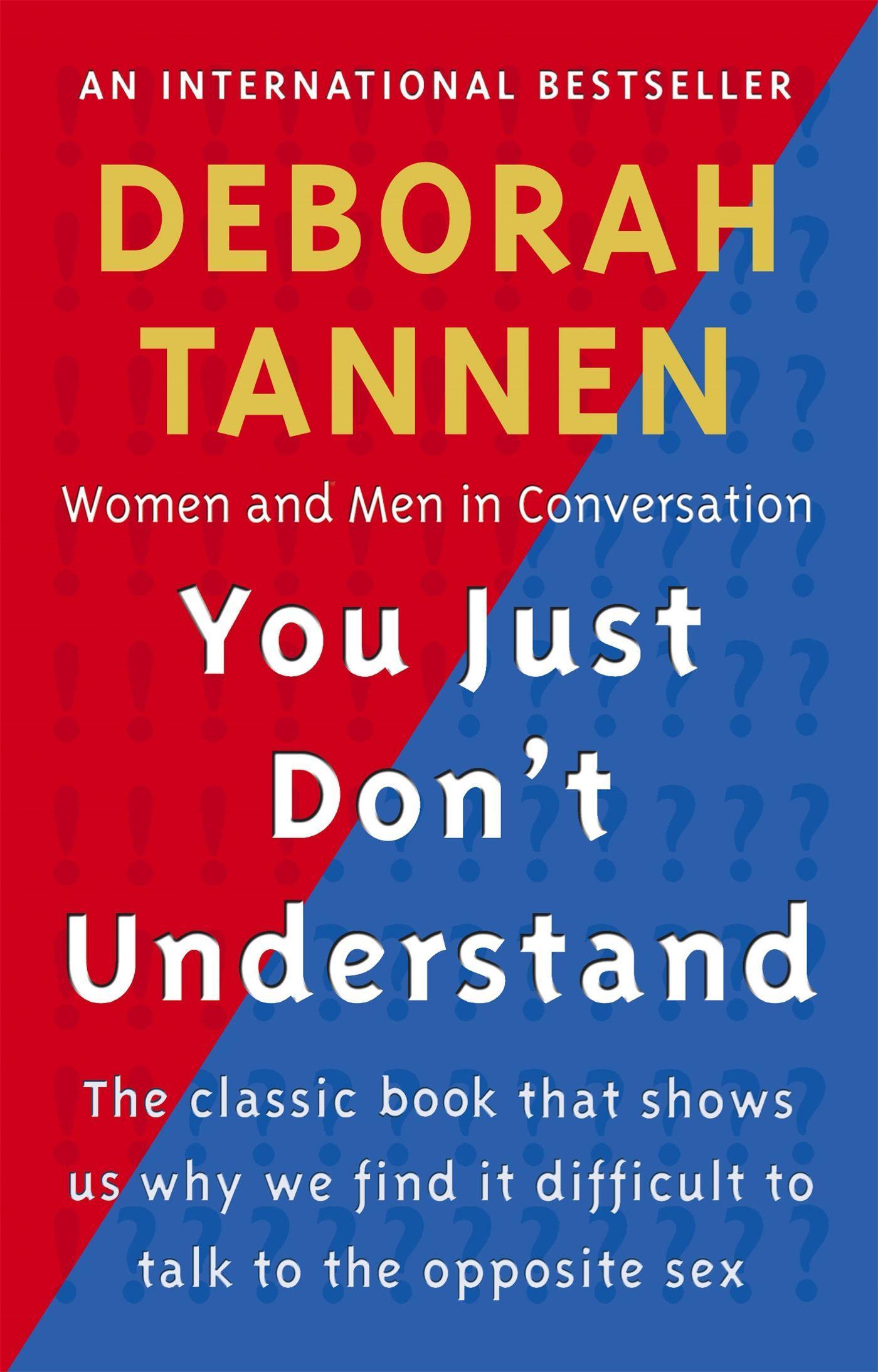 Cover: 9781853814716 | You Just Don't Understand | Women and Men in Conversation | Tannen