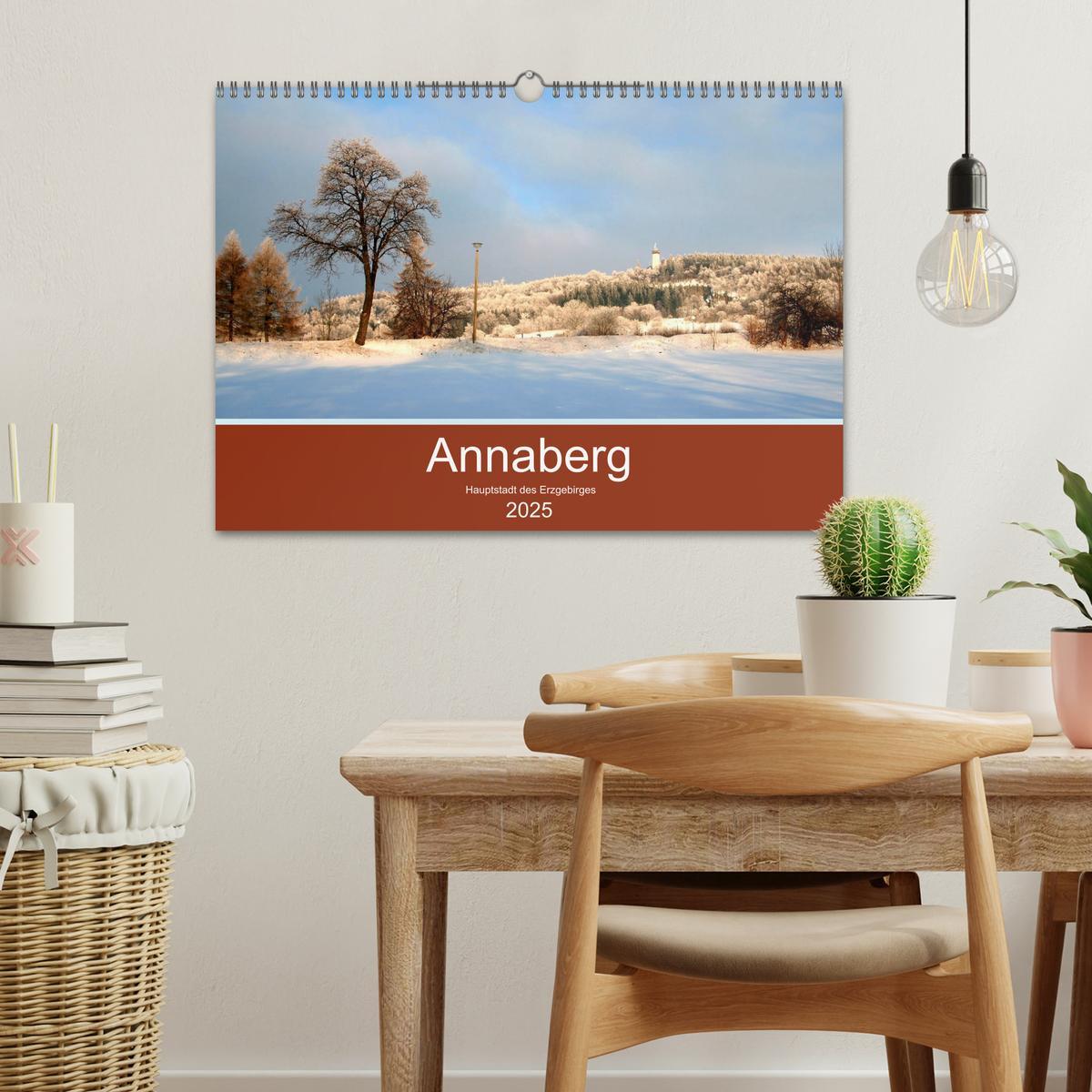 Bild: 9783435412532 | Annaberg - Hauptstadt des Erzgebirges (Wandkalender 2025 DIN A3...