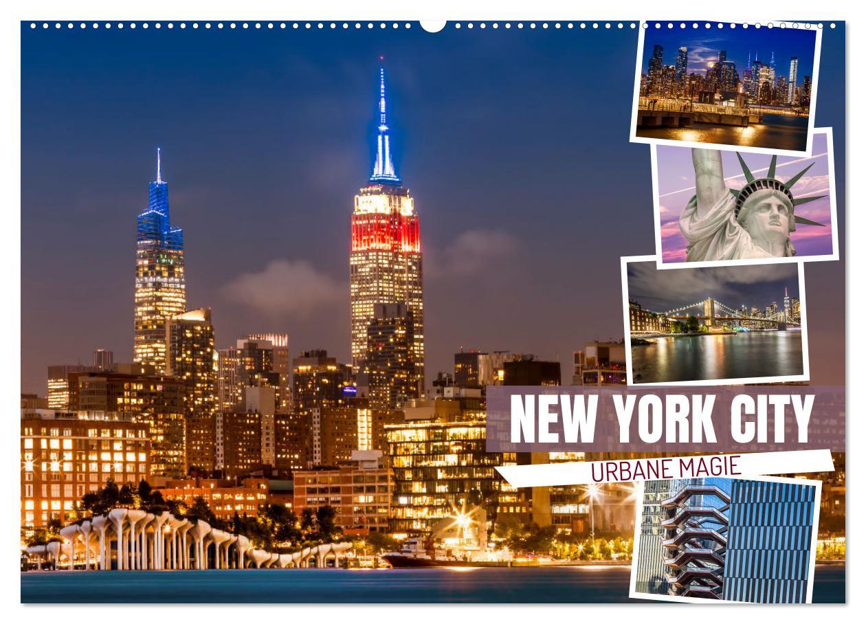 Cover: 9783457221471 | NEW YORK CITY Urbane Magie (Wandkalender 2025 DIN A2 quer),...