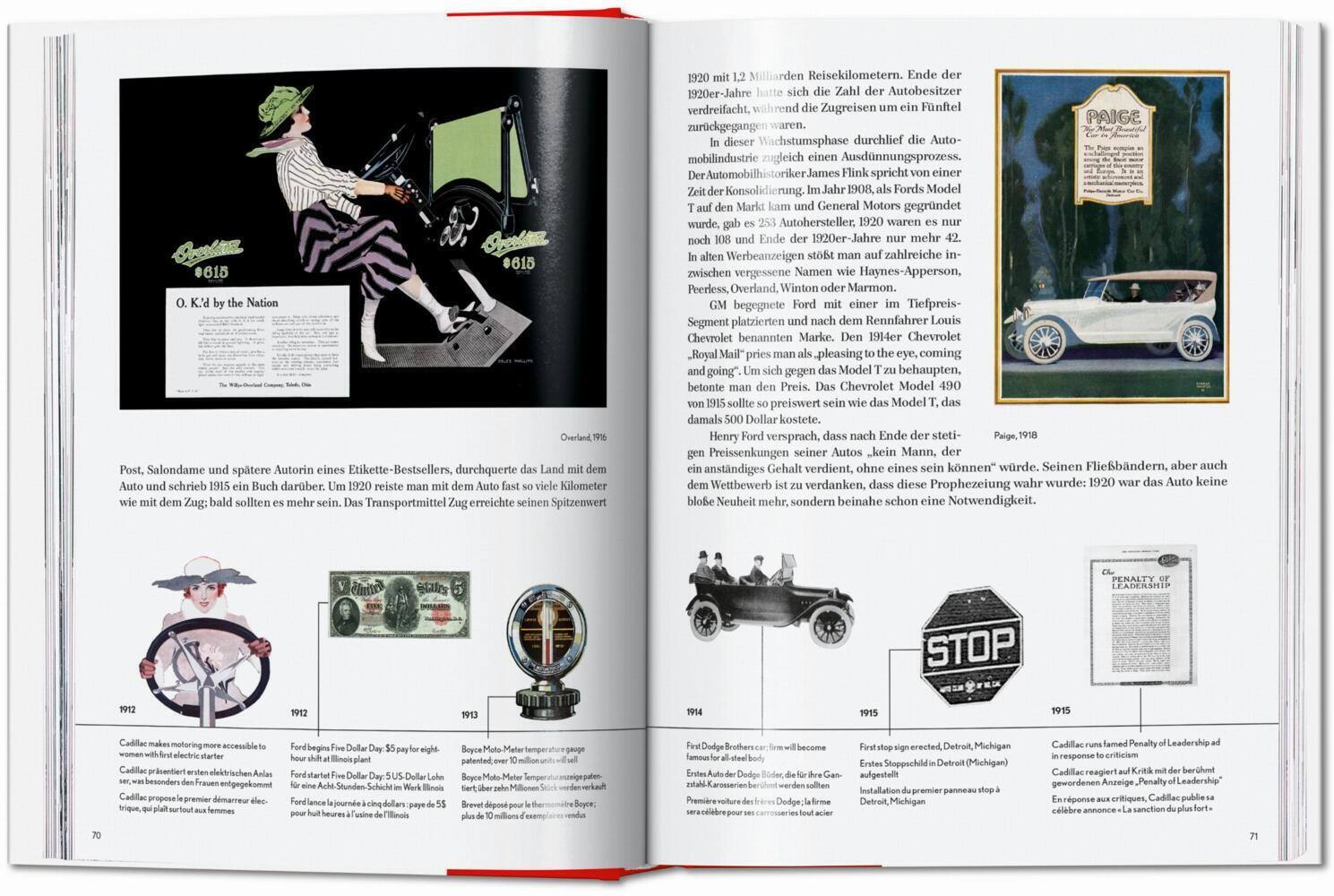 Bild: 9783836546157 | 20th Century Classic Cars | Dtsch.-Engl.-Französ. | Phil Patton | Buch