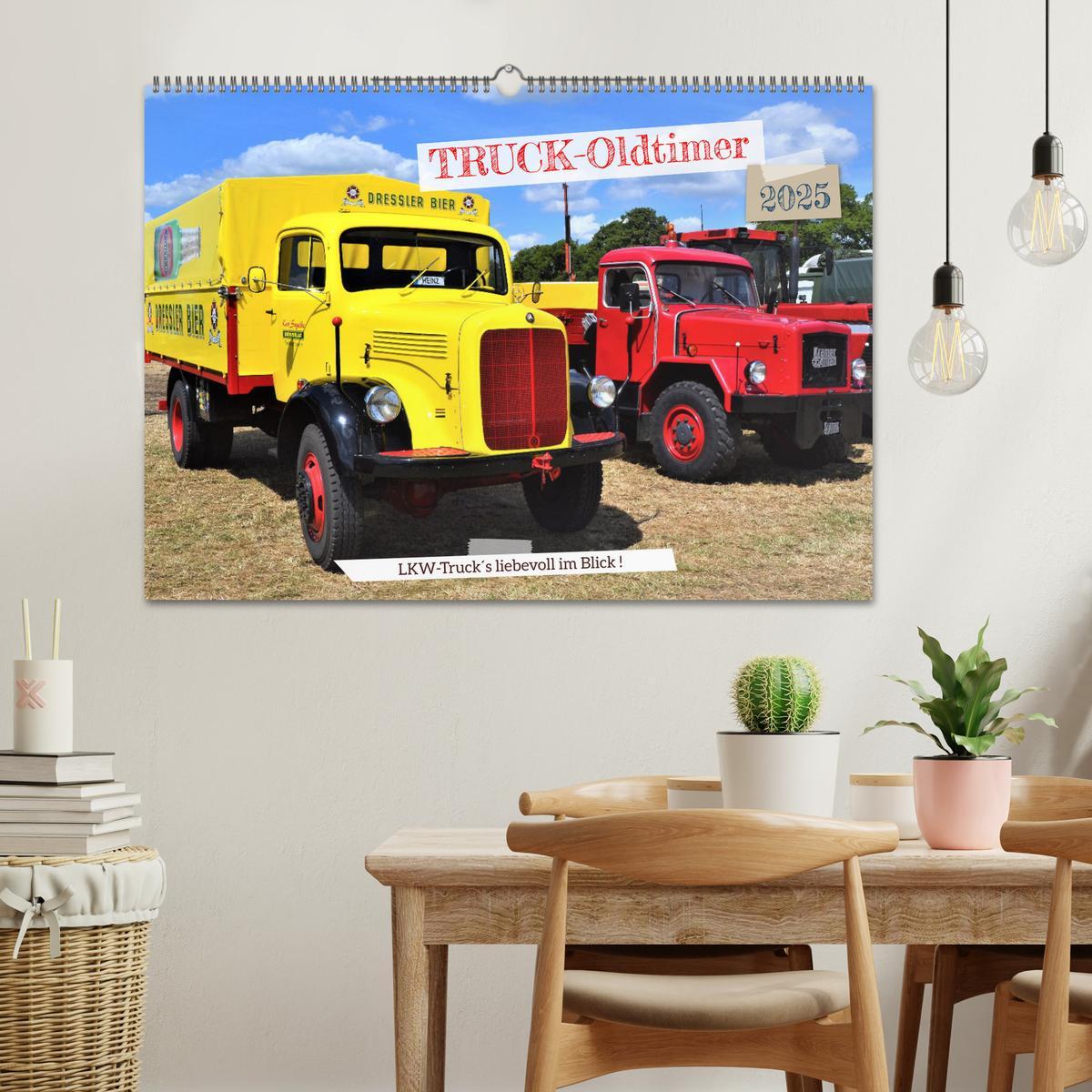 Bild: 9783383932137 | TRUCK - Oldtimer (Wandkalender 2025 DIN A2 quer), CALVENDO...