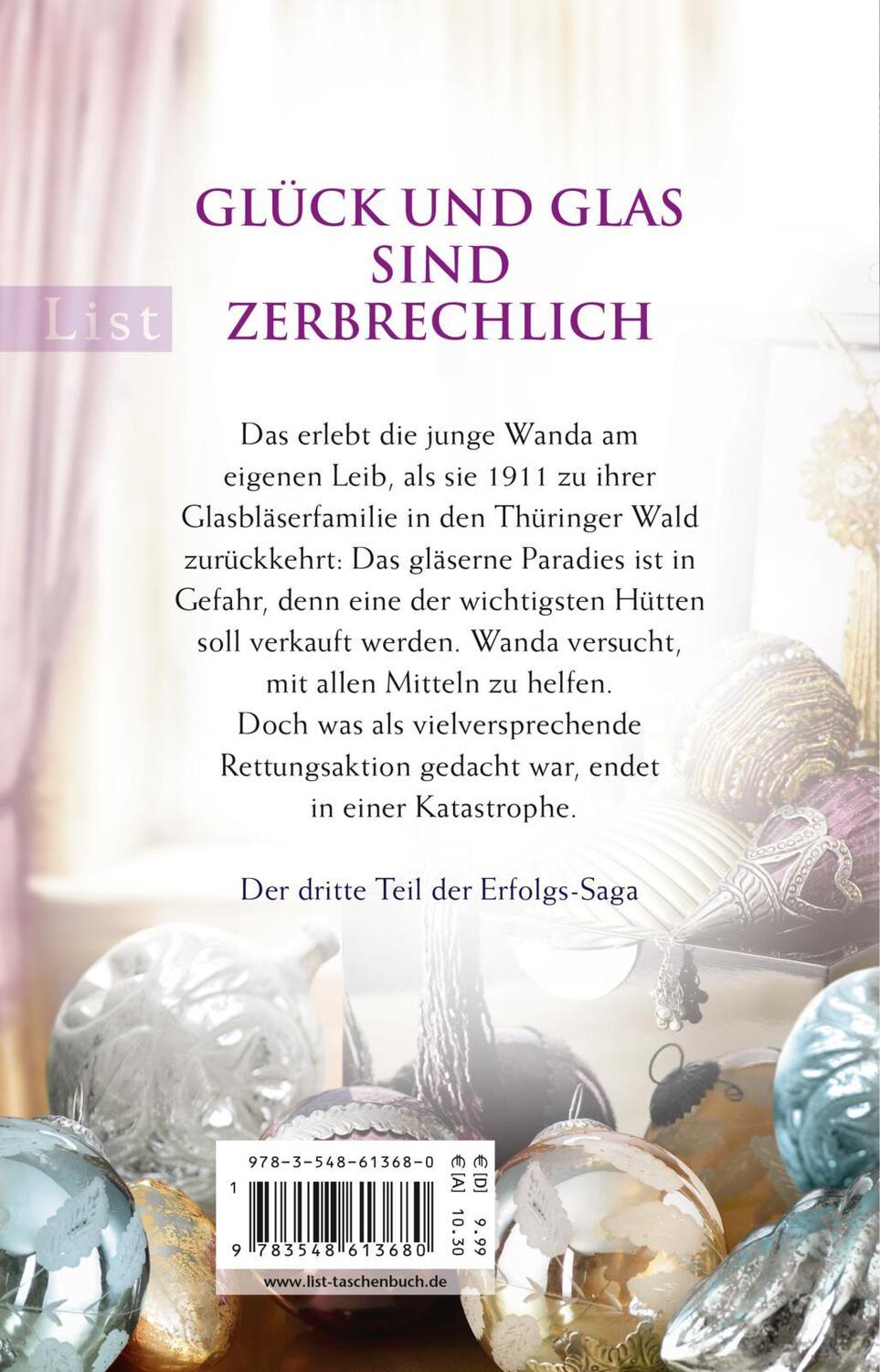 Rückseite: 9783548613680 | Das gläserne Paradies | Petra Durst-Benning | Taschenbuch | 416 S.