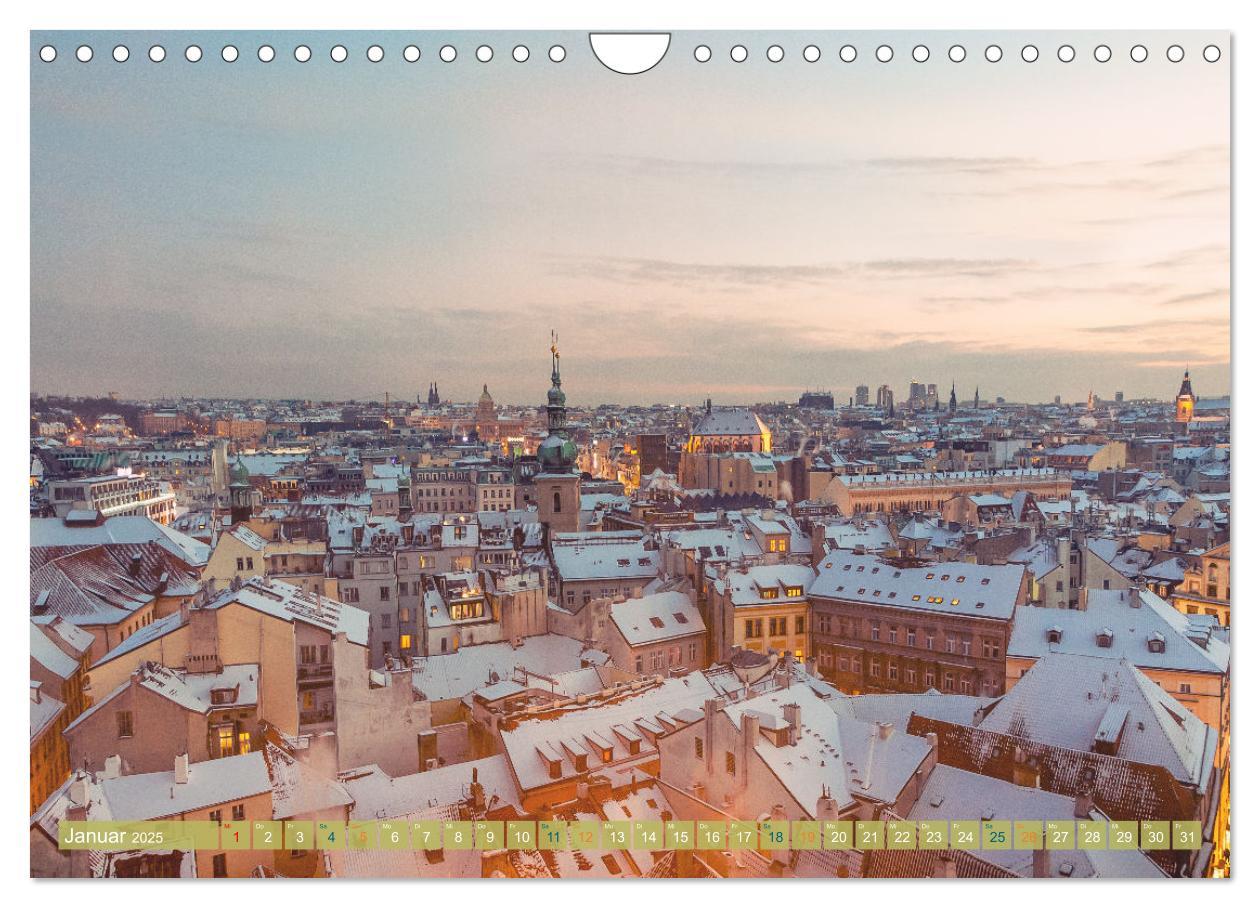 Bild: 9783383915116 | Aussichten auf Prag (Wandkalender 2025 DIN A4 quer), CALVENDO...